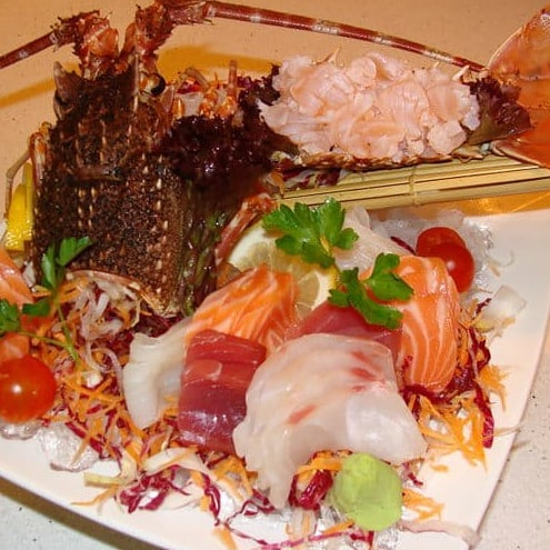 Amics i clients heu de venir a provar el millor Sashimi "langosta" a Andorra la Vella