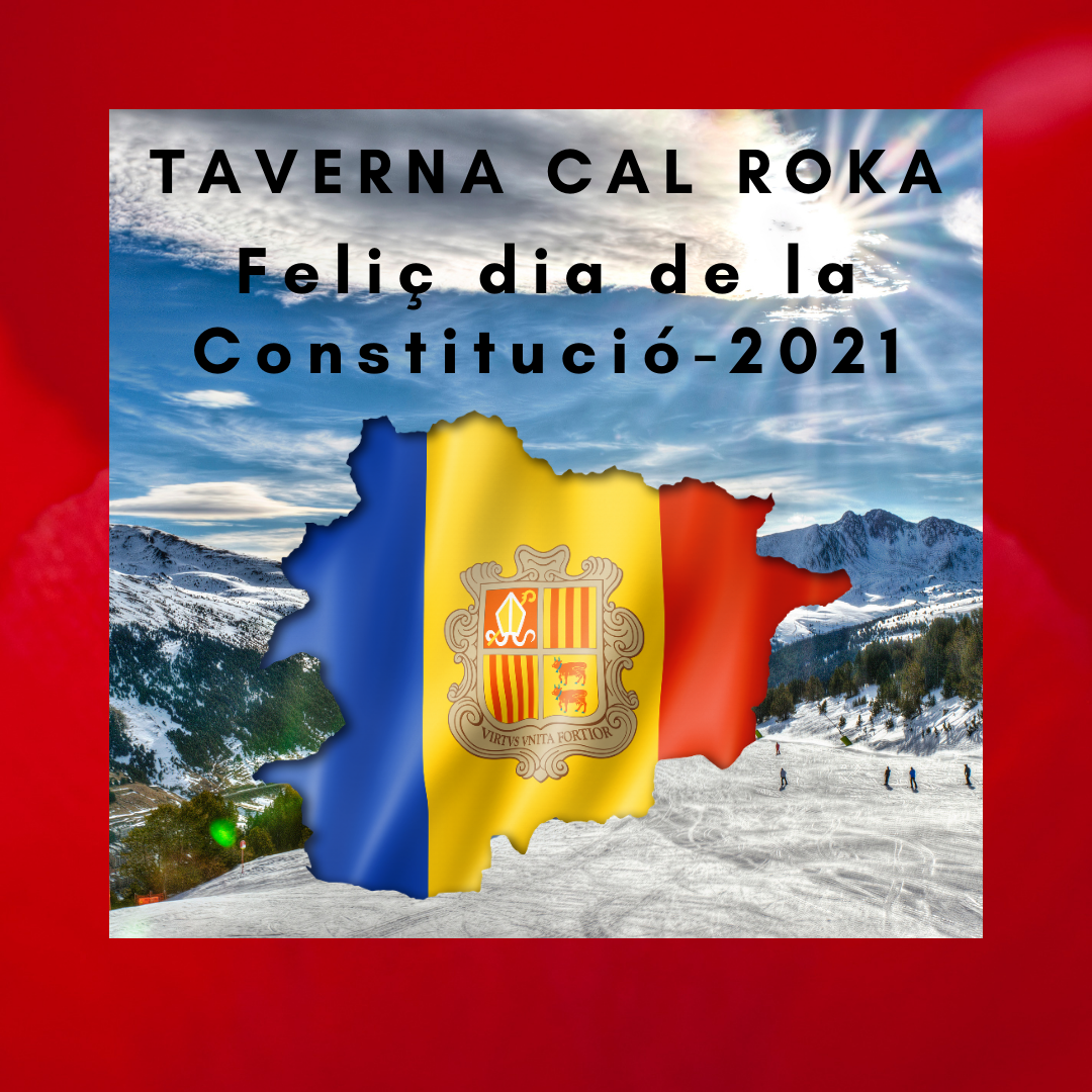 Feliç dia de la Constitució 2021 - Taverna Cal Roka